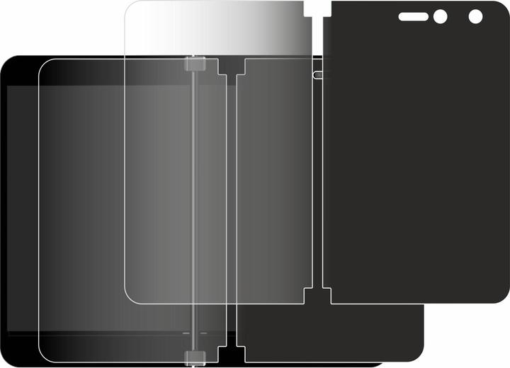 Actual product image BROTECT Anti-spy privacy film Blue light protection film (2 Piece, Microsoft Surface Duo)