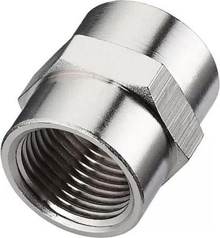 Actual product image RND Screw fitting, brass, 22mm, G1/4″, threaded bush