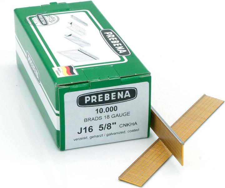 Actual product image Prebena Upset head nails galvanised resinated16 mm
