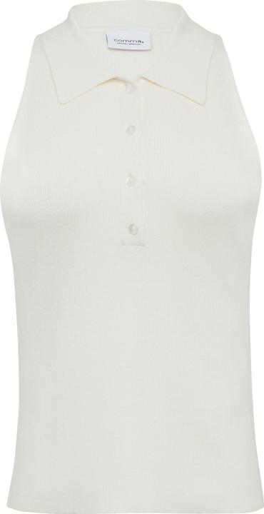 Actual product image Comma Strickpullunder Feinstrick-Shirt mit Polokragen im Slim Fit (44)