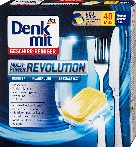 Image du produit dm Denkmit Révolution multi-puissance (Tabs, 40 x)