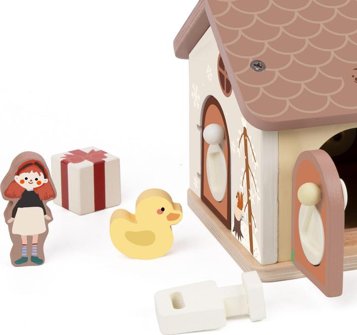 Produktbild Classic World Abschliessbares Holzhaus