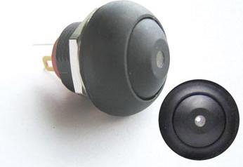 Produktbild Velleman Mini Push Button With White Led 1P Spst Off-(On)