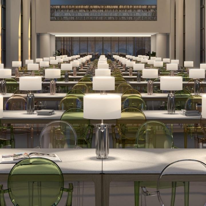 Actual product image Maytoni Muse Table Lamp, Table Lamp E27 Chrome (E27)