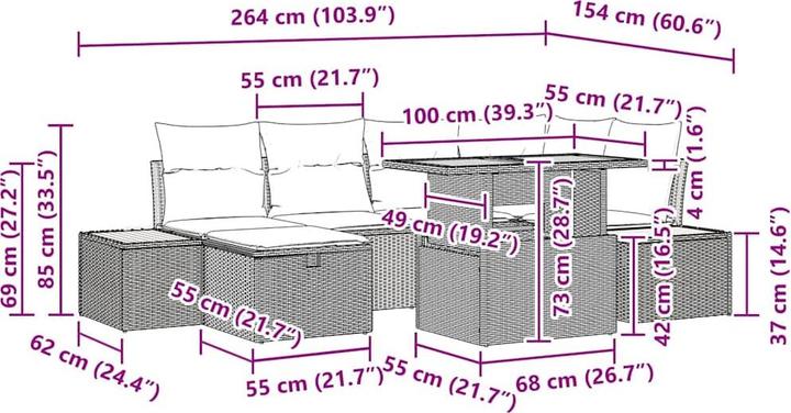 Produktbild vidaXL Kamila