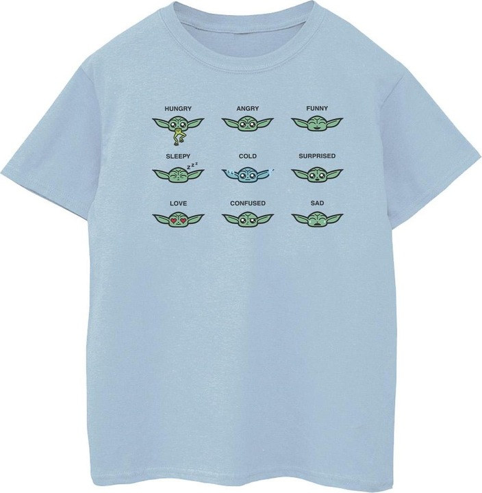 Produktbild Star Wars Mandalorian Grogu Mood TShirt Mädchen (152, 158)