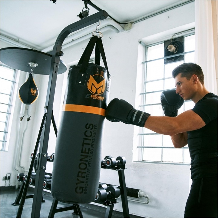 Image du produit Gyronetics Station de boxe avec sac de frappe et punching ball - 1149 (117 cm, 21 kg)