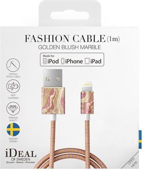 Produktbild iDeal Of Sweden Golden Blush Marble (1 m, USB 2.0)