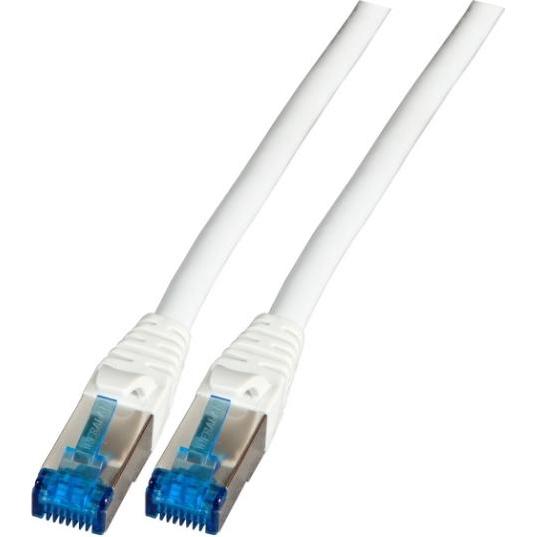 Infralan ¬ RJ45 Patchkabel S/FTP,Cat.6A, TPE, superflex, 10m, grau (CAT6a, 10 m), Netzwerkkabel