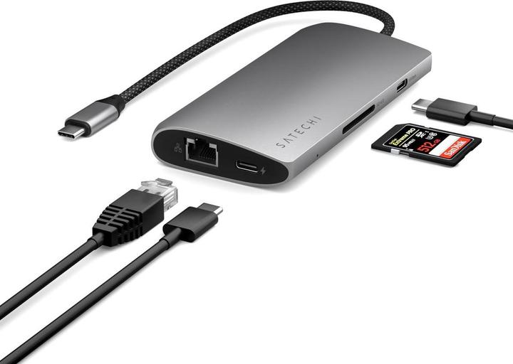 Immagine prodotto Satechi Multiport 8K V3 (USB-C, 7 porte)