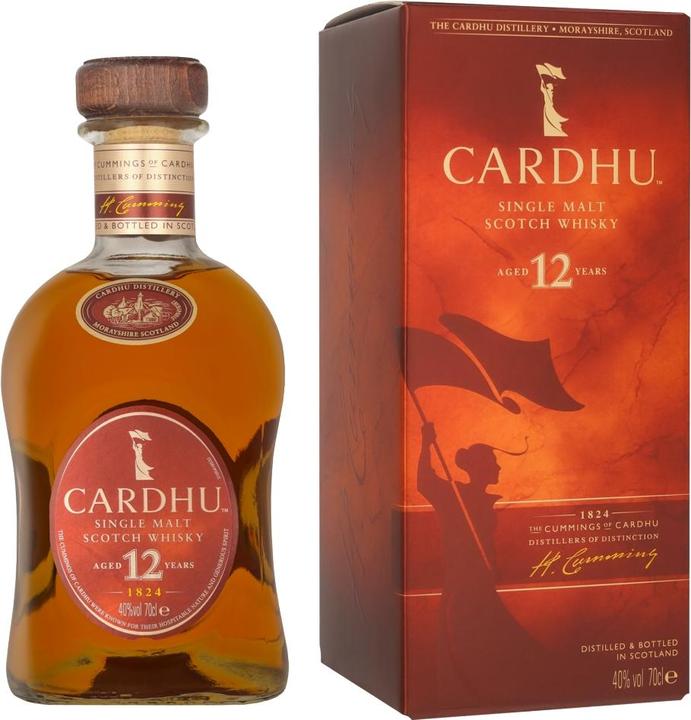 Image du produit Cardhu 12 ans (Single Malt, Scotch Whisky, 1 x 70 cl)