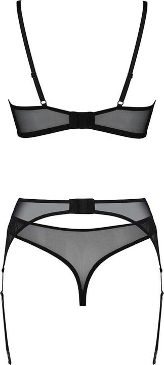 Produktbild ECO Collection Selaginella 3 pc bra-set black (L)