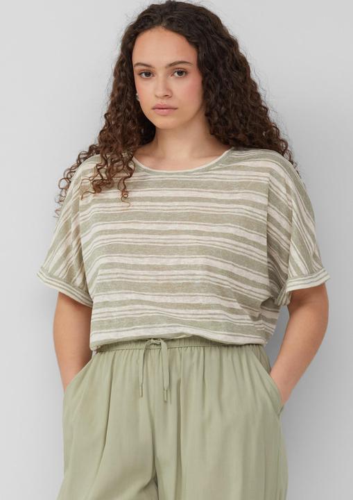 Produktbild S.Oliver T-Shirt Ringelshirt aus Viskosemix (46)