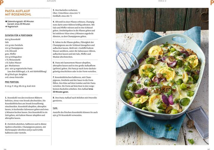 Produktbild Dr. Oetker Aufläufe von A-Z (Deutsch, Dr. Oetker, 2017)