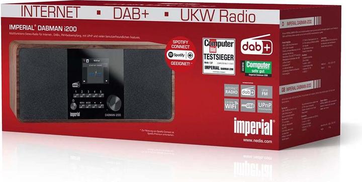 Image du produit Imperial Dabman i200 (Webradio, DAB+ DAB, WiFi)