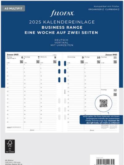 Produktbild Filofax Kalendereinlage (A5)
