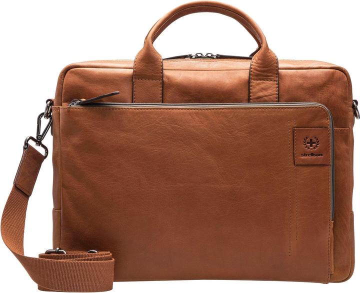 Immagine prodotto Strellson Cartella Hyde Park in pelle con scomparto per laptop da 39 cm