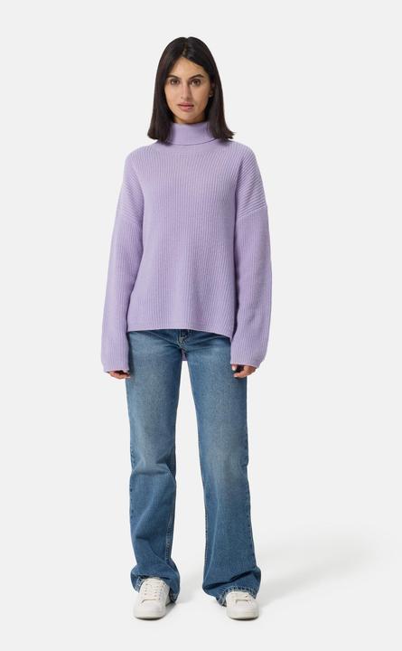 Image du produit Cash-Mere Wolle Kaschmir Oversize Style Rollkragen Pullover (S)