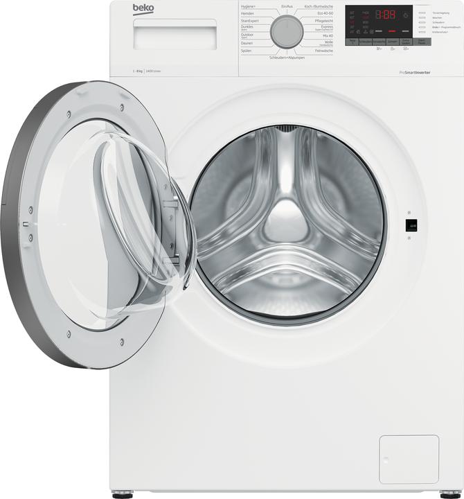 Produktbild Beko Waschmaschine WMO822A, 8kg, A wh (8 kg, Links)