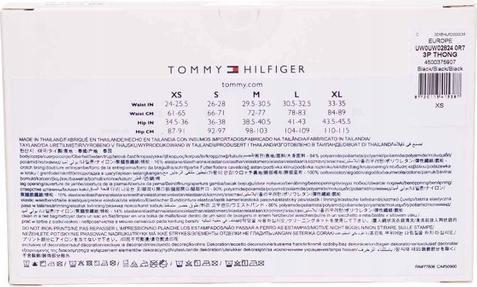 Actual product image Tommy Hilfiger Dreierpack Strings (XS, pack of 3)