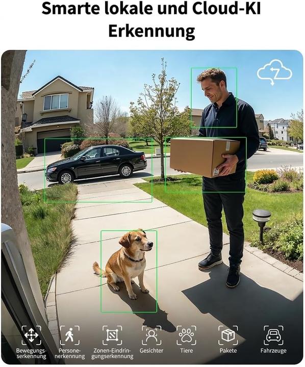 Produktbild Aqara Türklingel-Kamera G400 mit Chime und 2K HD (WLAN)