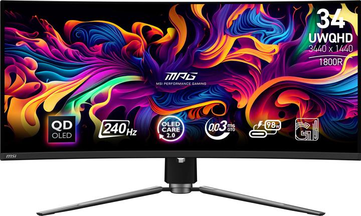 Produktbild MSI MPG 341CQPX QD (3440 x 1440 Pixel, 34.18")