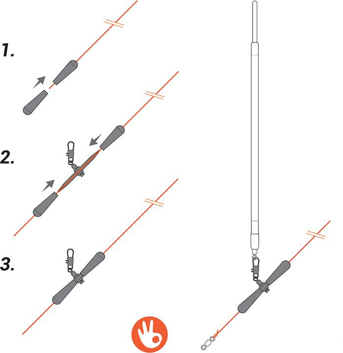 Immagine prodotto Caperlan Accessori di montaggio per il match fishing