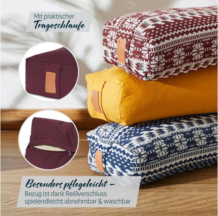 Immagine prodotto DoYourSports Cuscino Yoga Bolster Paravati (13 cm)