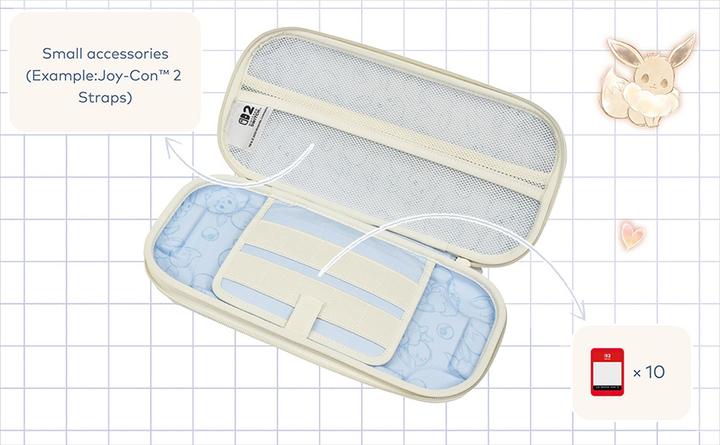 Produktbild HORI Premium Case (Evoli Cottage Core) (DSi XL)