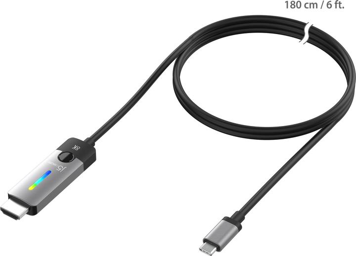 Produktbild j5Create USB Typ C — HDMI (Typ A) (1.80 m)