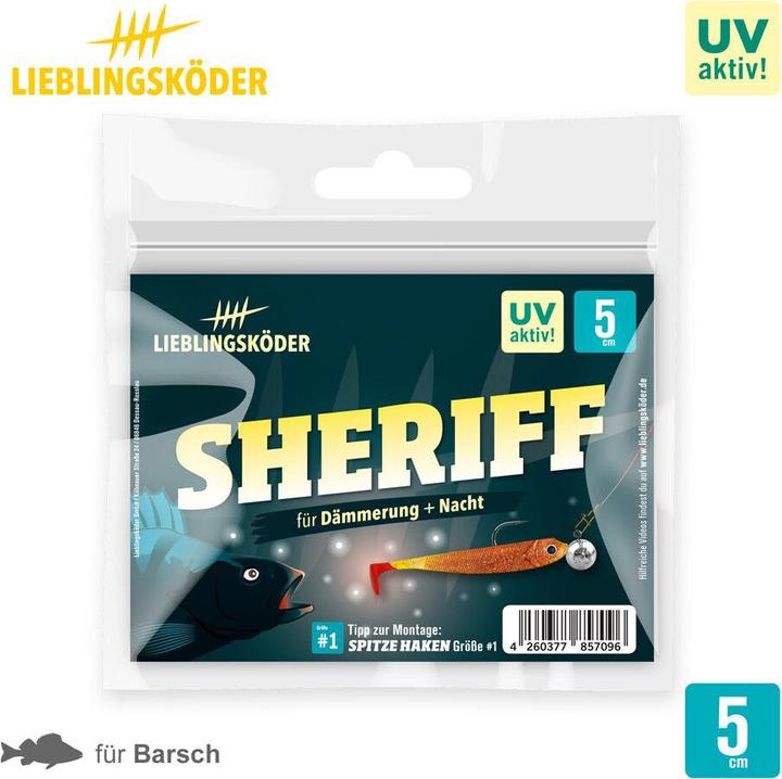 Actual product image Lieblingsköder Sheriff (twilight, night) (15 cm)