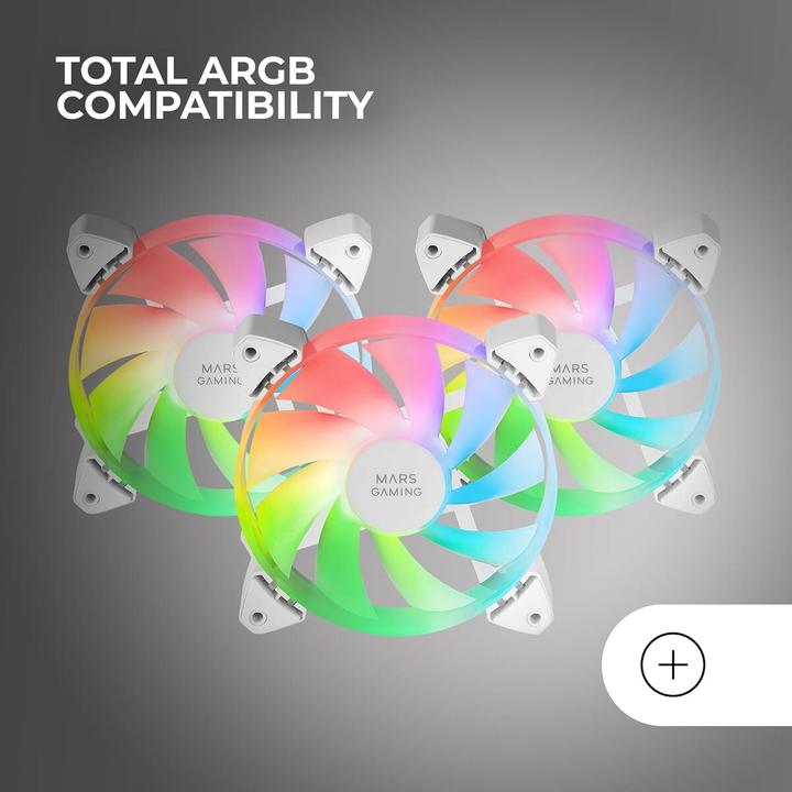 Immagine prodotto Mars Gaming MF-3A (120 mm, 3x)