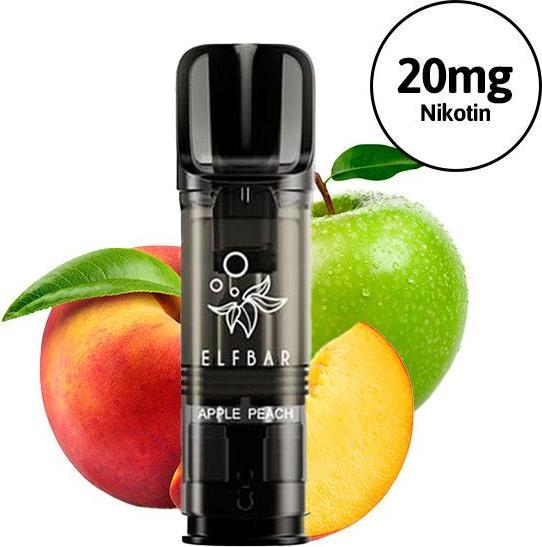 Actual product image Elfbar Elfa Pro (Apple, Peach)