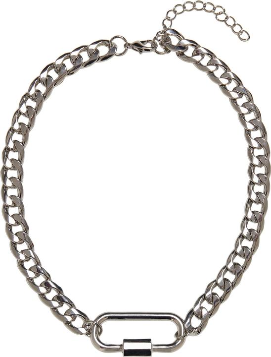 Produktbild Urban Classics Fastener Necklace (Eisen, Zink)
