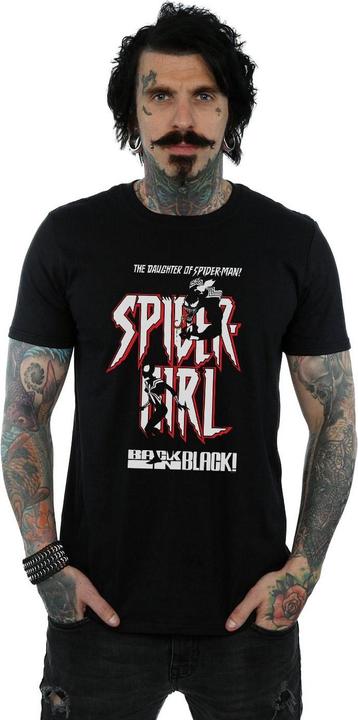 Produktbild SpiderGirl Back In Black TShirt (4XL)