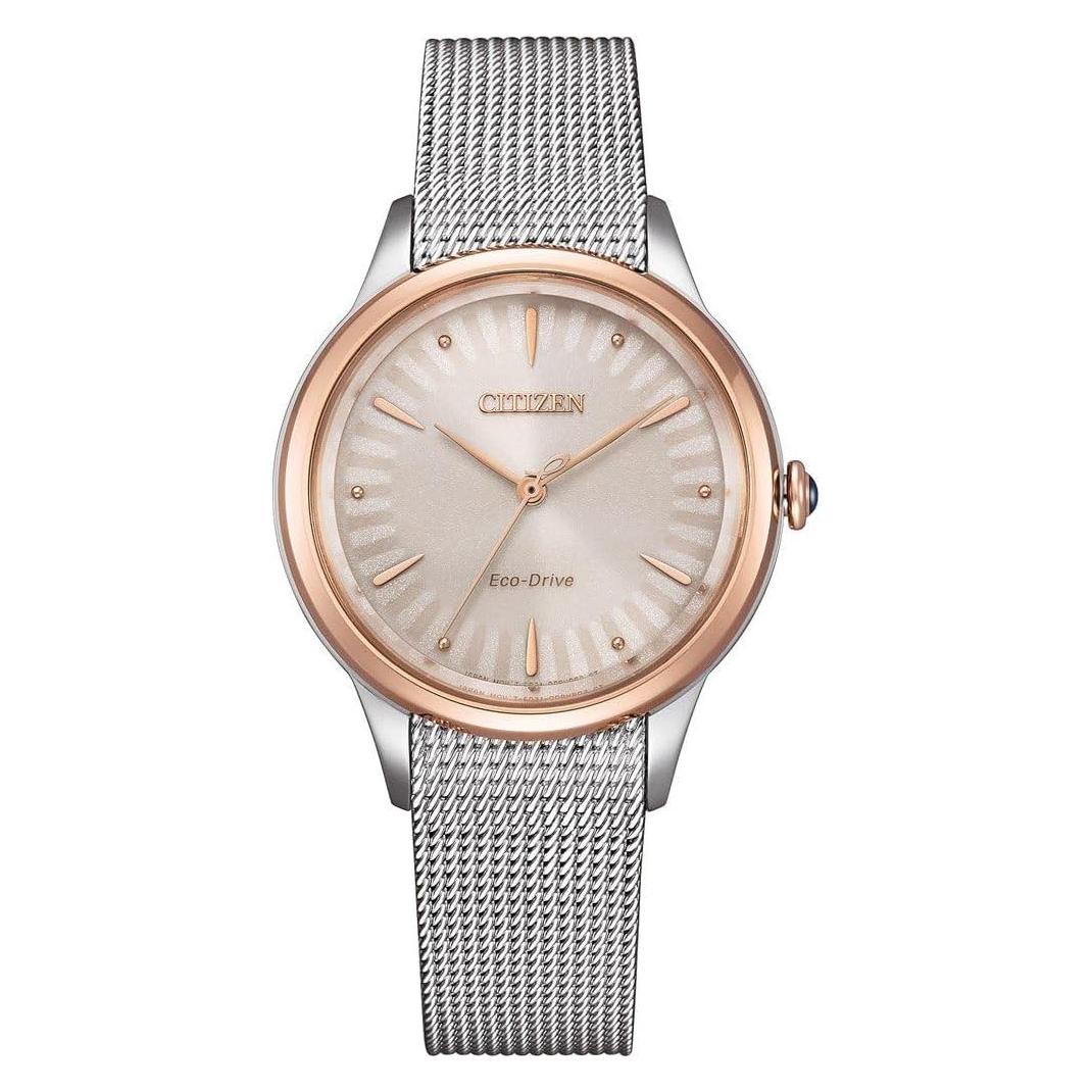 Citizen, Horloge, EM1156-80X, Zilver, (Analoog Horloge, 32 mm)