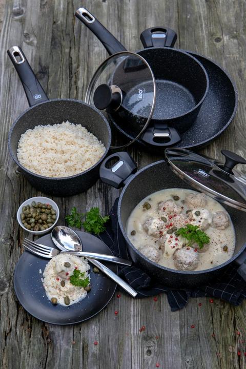 Actual product image ELO Stahlwaren Saucepan sets (Pan set + pot set, Cast aluminium)