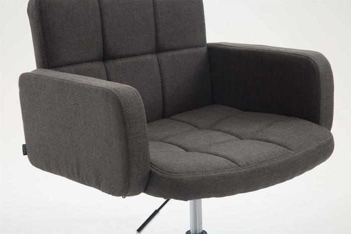 Produktbild CLP Lounger Los Angeles Stoff, dunkelgrau