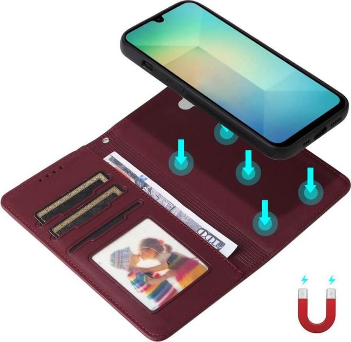 Produktbild Cover-Discount Galaxy A26 - Teilbare Brieftasche 2-in-1 Handyhülle (Samsung Galaxy A26)