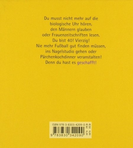 Image du produit Geschafft! Was Frau mit 40 nicht mehr tun muss! (Allemand, Michael Kernbach, 2010)
