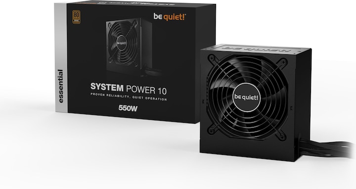 Productafbeelding be quiet! Voedingseenheid! Systeemvermogen 10 (550 W)