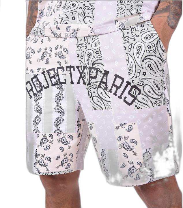 Actual product image Project X Paris shorts with pattern bandana (M)