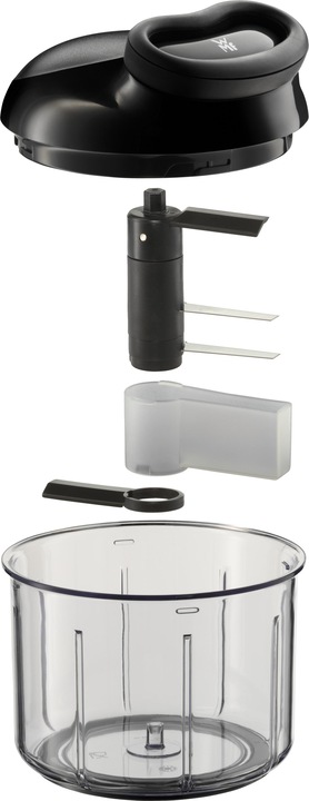 Produktbild WMF Multizerkleinerer Gemüseschneider manuell Seilzug 900ml ideal Zwiebeln Gourmet (900 ml)