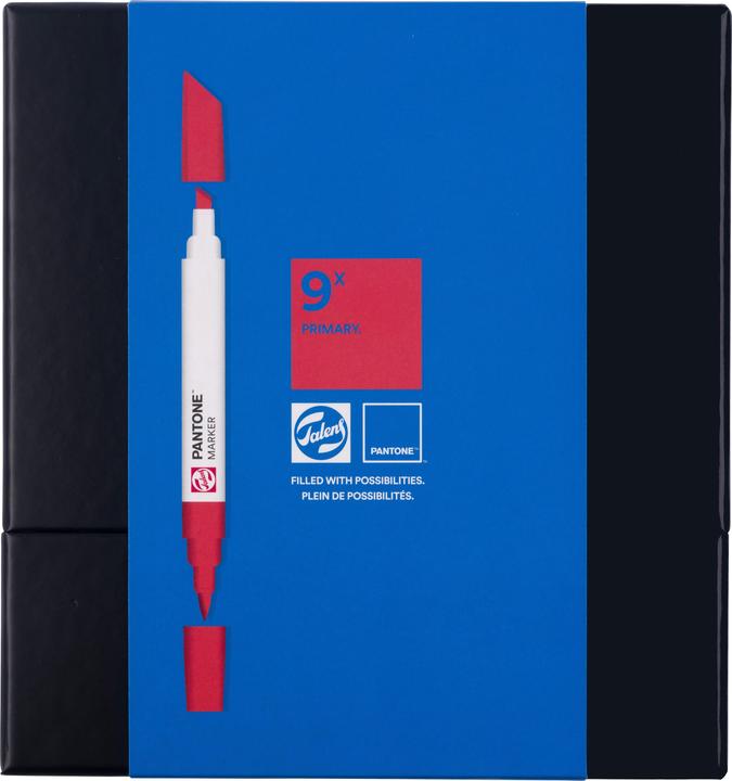 Image du produit Talens Filzstift Pantone 9er Set Primary (9x)