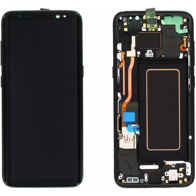 Samsung LCD Assembly (Display, Galaxy S8), Mobilgerät Ersatzteile, Schwarz