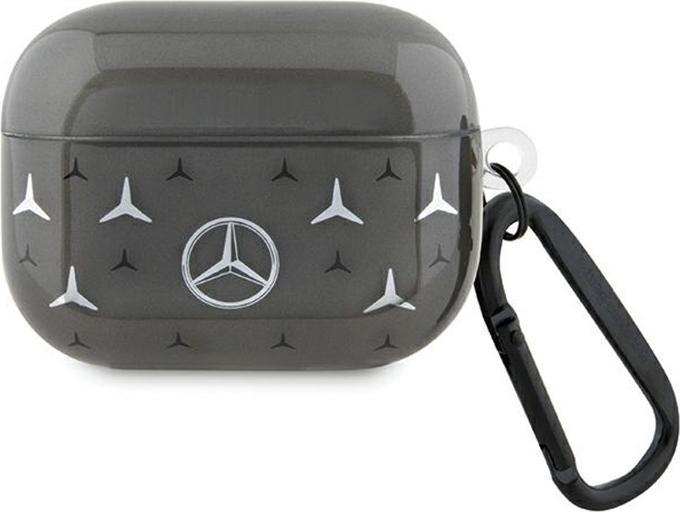 Immagine prodotto Mercedes-Benz Mercedes MEAP8DPMGS Coperchio per AirPods Pro in nero/marrone con motivo a stella grande (Borsa per cuffie)