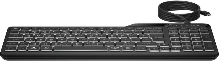 HP 400 Kabelgebundene Tastatur mit Hintergrundbeleuchtung (CH, Kabelgebunden)