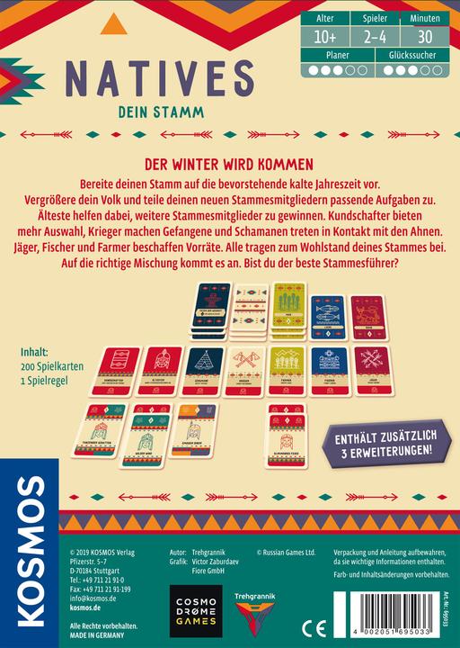 Produktbild Kosmos Natives (Deutsch)