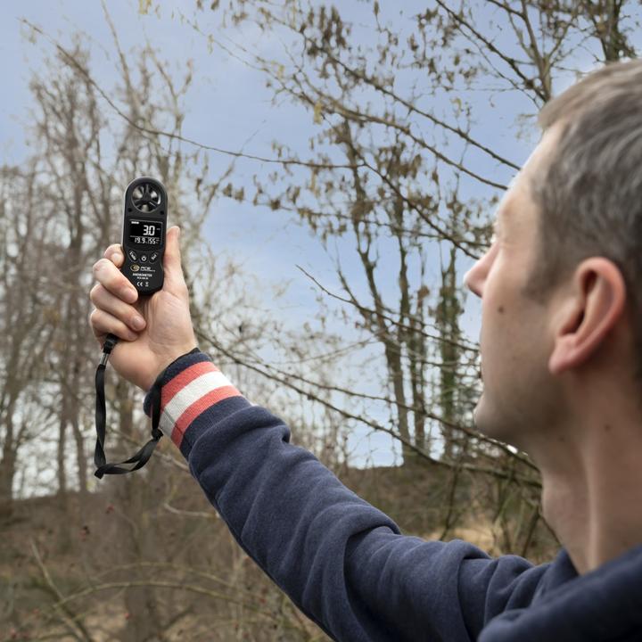 Actual product image PCE Instruments PCE-AM 30 anemometer 0.1 to 30 m/s with temperature measurement function