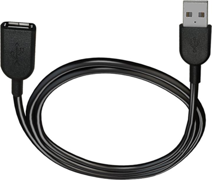 Actual product image PhoneLook USB-A extension cable (1M) with USB-A plug USB stick memory (1 m)